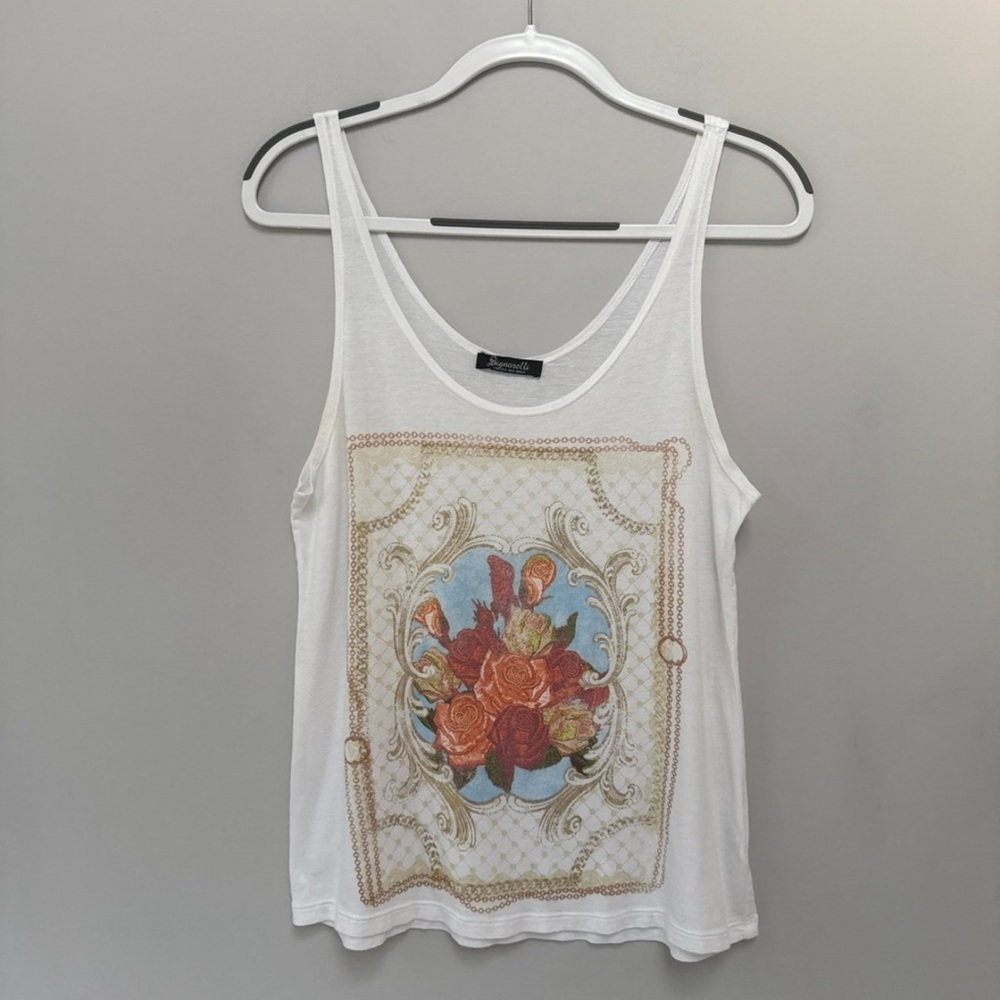 Floral Print Tank Top